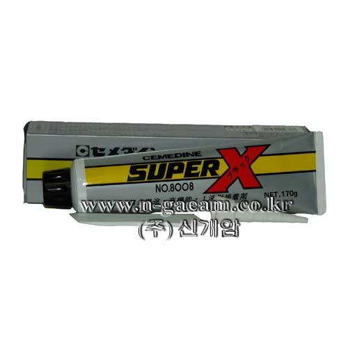 탄력성접착제(아크릴계)SUPER-X(흑색), 170g