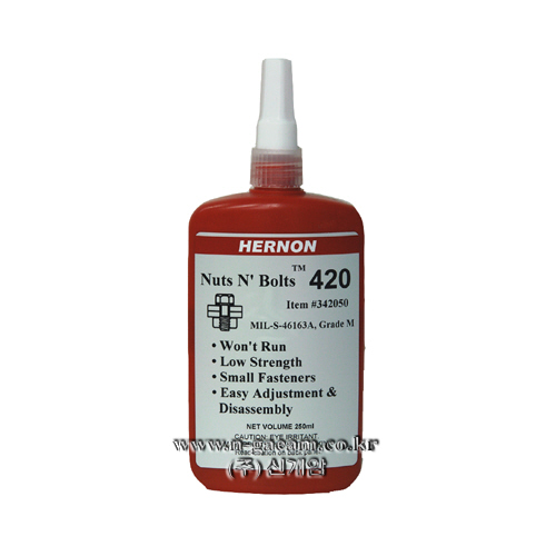 소형나사용(저강도)HN-420, 250ml