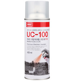 PCB코팅제(우레탄)UC-100(적색), 420ml