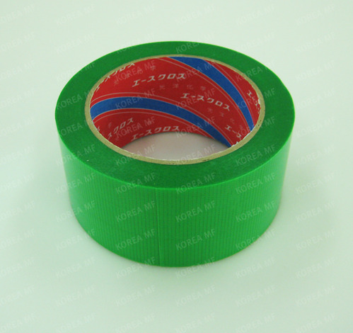 바닥보양테이프(단면)에이스크로스(녹색)50mm*25m